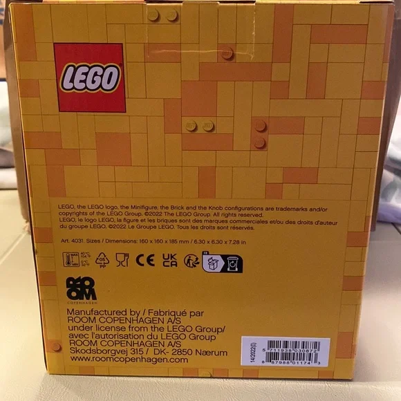 Lego Skeleton Storage Head Small - Picture 2 of 3